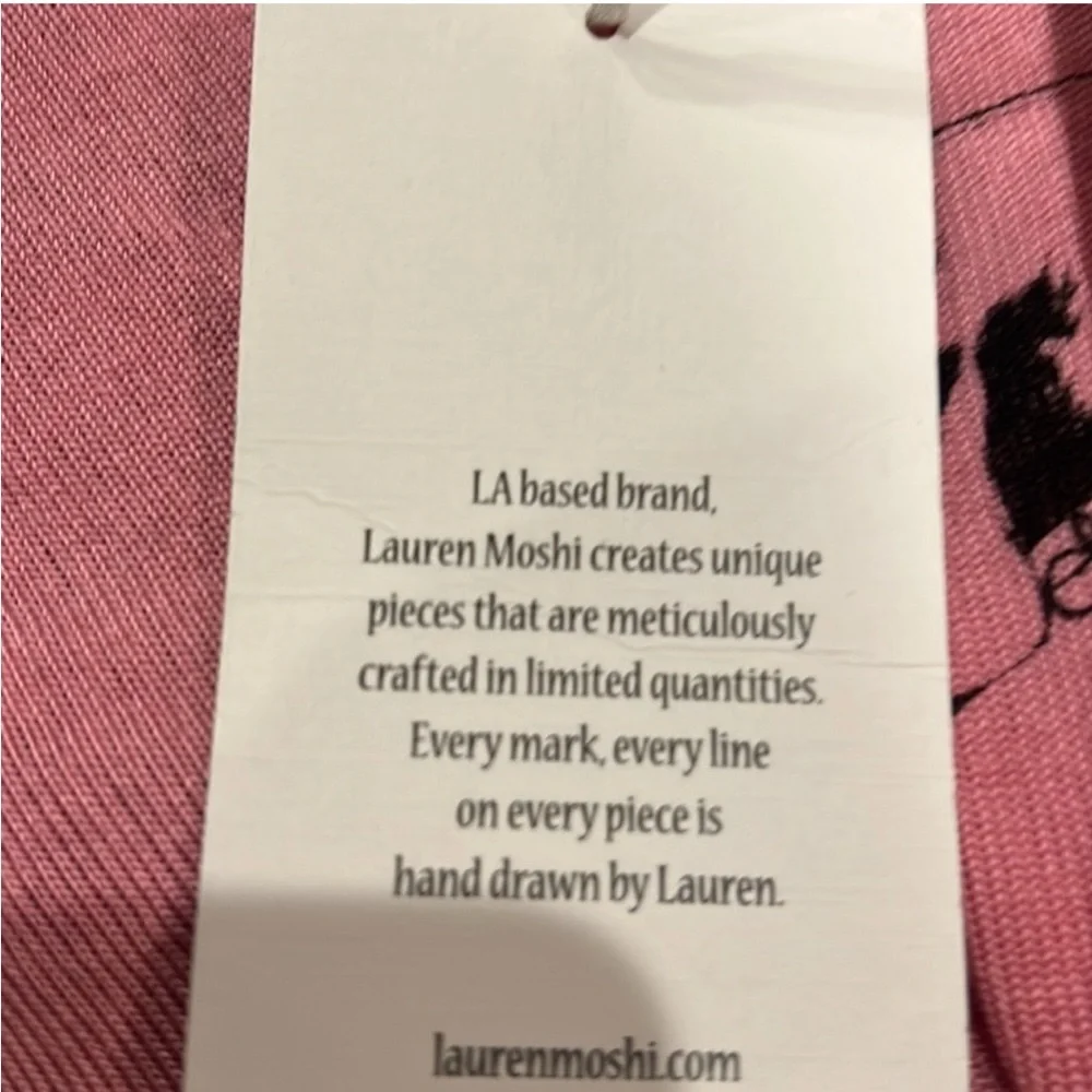 Lauren Moshi Mohawk Skulls. Pink and Black Limited Edition. NWT. - Picture 5 of 5